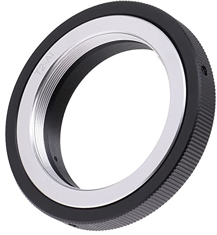 Hersmay T2-NIK0N T - Anello adattatore per obiettivo NIK0N D7200 D7100 D7000 D3200 D5300 D5200 D50 D60 D300 D3000 D3100 D3200 D3300