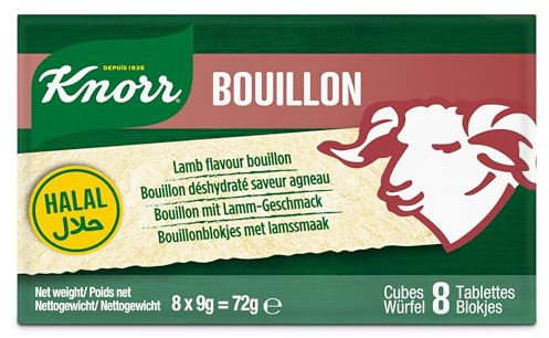 KNORR - Bouillon d'agneau halal en cubes - (1 X 72 GR)