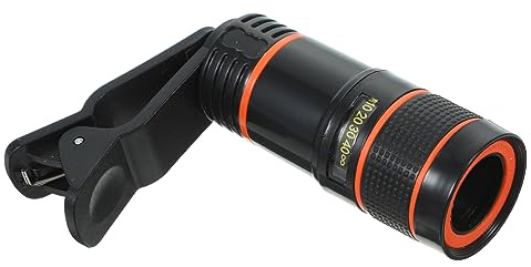 OSALADI 5sets Monocular Telescope Lens for Phone High Definition Macro Lens Clip Phone for Smartphones for Telescope Camera and Zoom for Scenarios