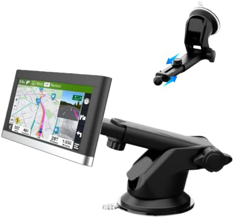 Epronic 17.2mm Ersatz Kugelgelenk Saugnapf Halterung, Flexible Halterung für Auto Telefonhalterung, Magnetische Halterung, GPS Carplay Bildschirm Auto Halterung Basis