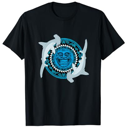 Hammerhai Tiki Totem T-Shirt
