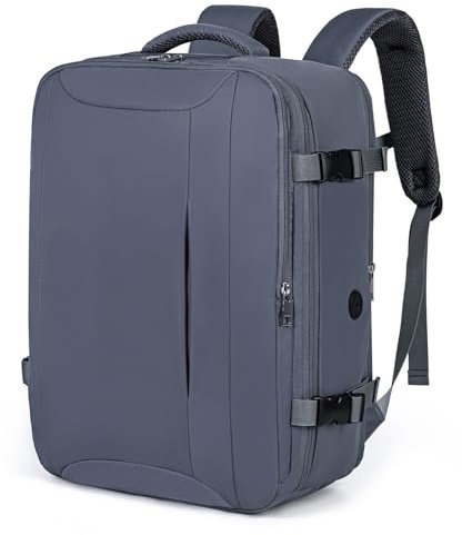 Hayayu for Easyjet Cabin Bag 45x36x20, Waterproof Underseat Cabin Bag Travel Backpack, Carry on Hand Luggage Bag With Charging Port and Anti Theft Pocket