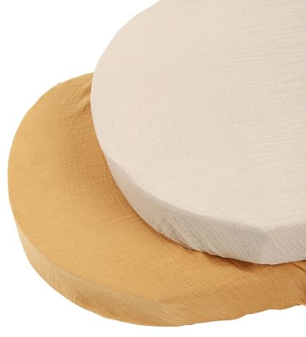 Psdndeww Baumwoll-Babywiegen, Kleinkind-Bettwäsche, atmungsaktive Baby-Bettwäsche, bunt, für bequemen Schlaf