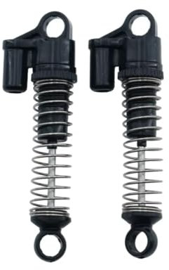 JYYTERD Kompatibel Mit WPL B14 B24 B16 B36 C14 C24 C64 C64-1 C74 D62 D64 D12 2 Stück Öl Stoßdämpfer Dämpfer RC Auto Upgrade Teile Zubehör RC Stoßdämpfer