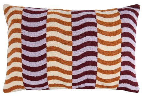 BUTLERS Dekokissen 60x40x3 cm Baumwolle - Retro Rhythm -