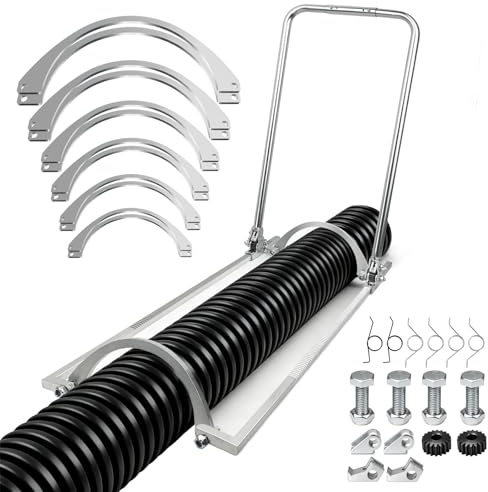 HDPE Corrugated Pipe Tensioner 200-600mm Heavy Duty Pipe Tensioner Tool | Manual Docking Pipeline Installation, Fitting Tensioner Tool, for Drainage, Sewer & Construction Projects