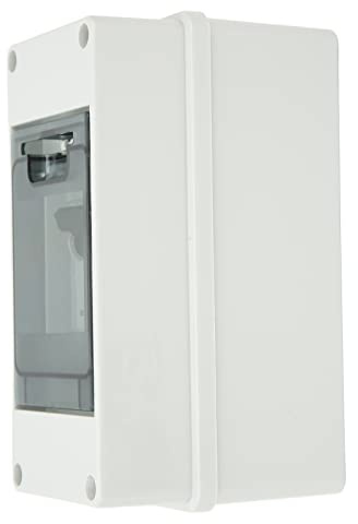 CHICIRIS Mini Disjoncteur CC pour Système Photovoltaïque 2P, Interrupteur de Déconnexion Solaire 20 A 1000 V CC avec Couvercle Transparent, pour Système de Panneaux Solaires connecté au