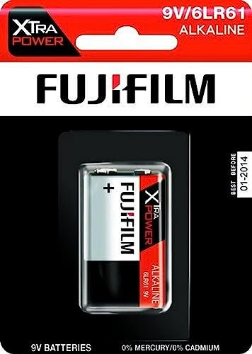 Fujifilm 4048351 - Pilas alcalinas (6LR61, 9 V)