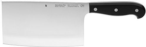 WMF Spitzenklasse Plus Chinesisches Hackmesser 30 cm, Made in Germany, Messer geschmiedet, Performance Cut, Klinge 17 cm