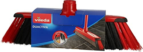 VILEDA Haarbürsten, Schwarz/Grau/Rot