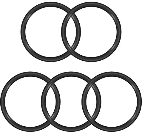 Othmro 5 x O-Ringe-Dichtungsringe aus Nitrilkautschuk, 100 mm Außendurchmesser, 90 mm Innendurchmesser, 5 mm Breite, schnelle Reparatur