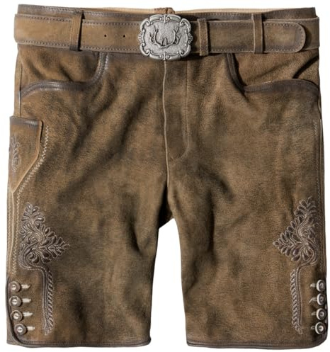 Stockerpoint Pantaloni da Uomo, Avana Spotted, 54