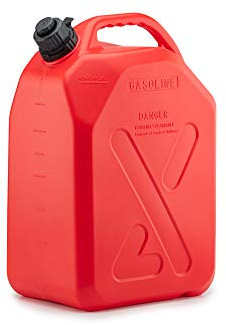 BLUREA Kraftstoff-Kanister Benzinkanister 20l mit smartem Sicherheits-Einfüllsystem Füllstopp (20 Liter)