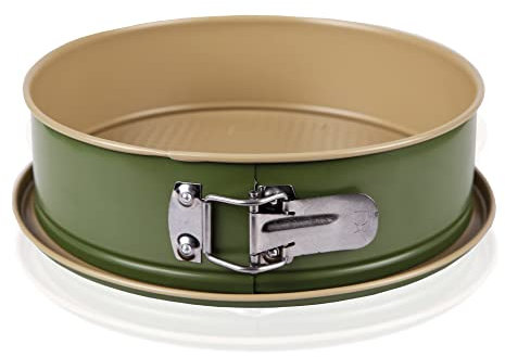 Bestlivings Terraillon - Teglia apribile, Ø 24 cm, con rivestimento antiaderente in cera carnauba