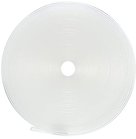 Rebower Calore Retraibile Tubo 2:1 Cavo Guaina Tubo Avvolgimento, [per Elettrico Isolamento Protezione] - 7mm Diametro/33ft/Trasparente
