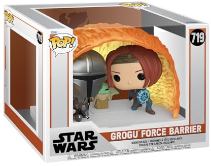 Funko POP! Moments: Star Wars - The Mandalorian - Force Bubble | Offizielles Sci-Fi Merch - Vinyl Sammelfigur als Regal Deko - Geschenkidee zum Geburtstag für Fans und Sammler