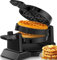 FOHERE King Size Waffeleisen, 15 Herzwaffeln in 2 Minuten