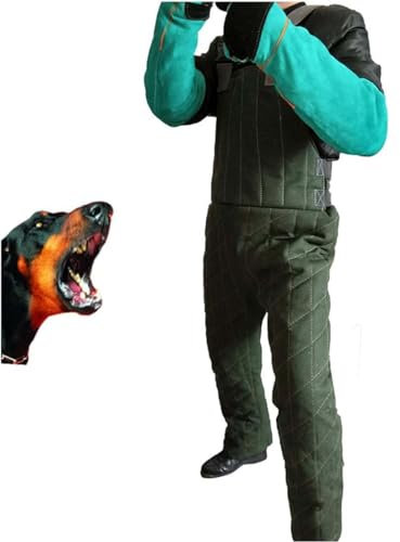 Schutzkleidung aus Canvas mit Camouflage-Muster, Hundetrainingsausrüstung, Hundetrainings- und Beißkleidung, Trainingskleidung für Heimtierbedarf, Arbeitshundeausrüstung und Schutzausrüstung,M