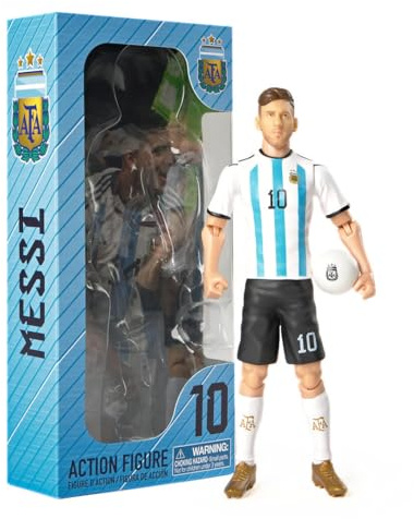 Sockers Banbo Toys Argentina AFA Lionel Messi - Action figure da collezione di calcio da 20,3 cm