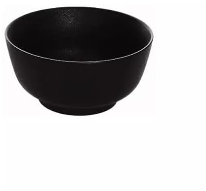 Tognana, Ciotola Riso Porcellana Nera Linea Japan, 13,8 cm Diametro, 6,7 cm Altezza, 600 cc Capacità