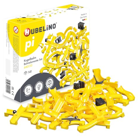 pi Kugelbahn Bahnelemente Set (141-teilig)