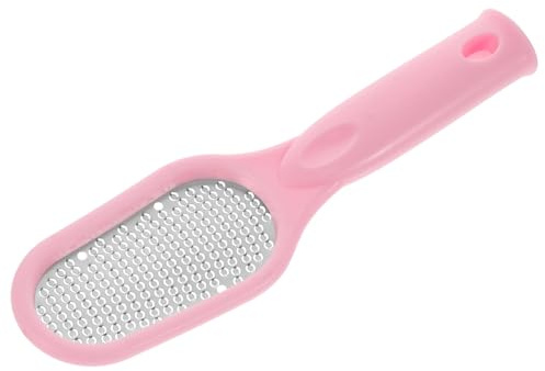 PLAFOPE Lima per Piedi in Acciaio Inossidabile, Esfoliante per Pelle Morta, Raschietto Portatile Design Ergonomico per Pedicure a Casa