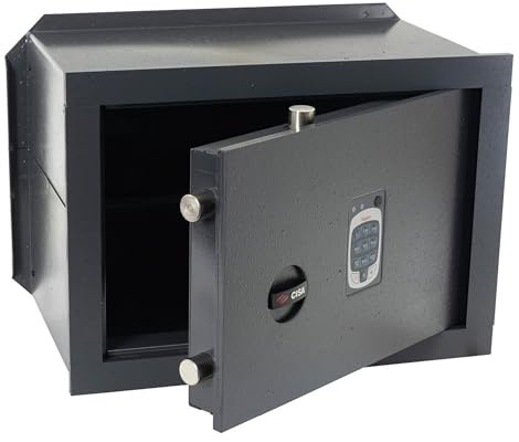 CISA - Cassaforte a Muro Elettronica DGT Vision 182710310 - Cassaforte Piccola LxHxP 36x24x20 cm - 1000 Miliardi di Combinazioni Possibili - Totale Sicurezza contro Aperture Indesiderate
