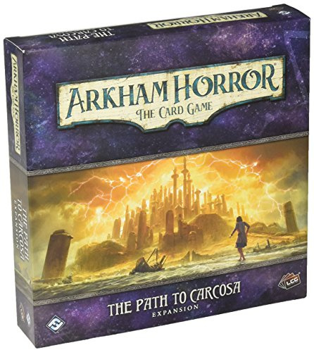 Fantasy Flight Games, Arkham Horror The Card Game: Deluxe Expansion - 2 The Path to Carcosa, Card Game, Ages 14+, 1 to 4 Players, 60 to 120 Minutes Playing Time