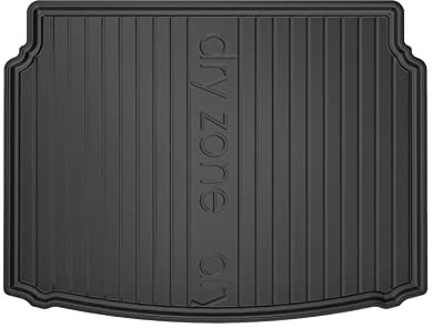FROGUM DryZone Gummimatte Ganzjährige Praktische Auto Kofferraummatte Kofferraumwanne passend für Hyundai i30 III ab 2017 | Hohe Kante | Robust und langlebig