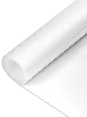 QWORK® Schubladenmatte, antirutschmatte küchenschublade, Schubladeneinlagen, 60 x 500 cm, transparent