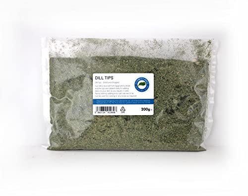 Entirely Ingredients Chopped Dried Dill 200g - Selected for the Premium Quality - Premium Food Grade