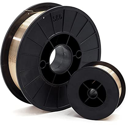 GENERIC Lötdraht CuSi3 Schweißdraht MIG MAG 1kg / 5kg 0.8/1.0 mm Spule D100 / D200 Rolle Löten Draht Welding (D200 / 5 KG - 0.8 mm)
