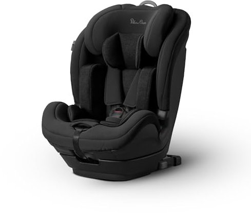 Silver Cross Essentials - Balance i-Size Car Seat - Toddler Car Seat - Isofix Car Sear - 5 Point Safety Harness - 15 Months to 12 Years - Black