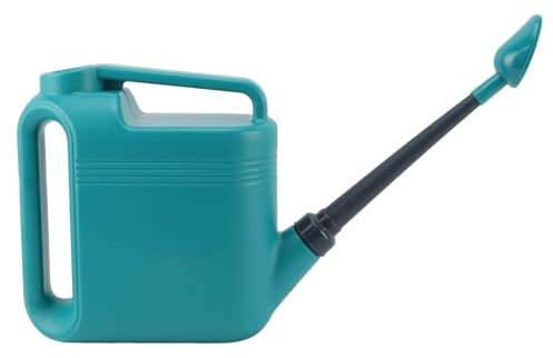 Regadera 5L con Pico Largo Y Rociado Uniforme para Riego Preciso De Plantas En Jardines Huertos Y Macizos De Flores Ideal para Flores Verduras Y Suministros De Jardinería