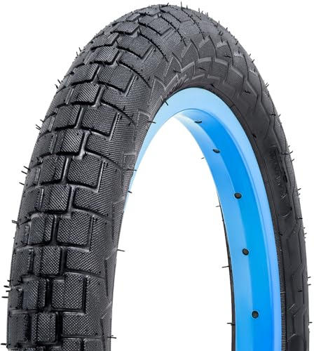 FengCan 14x2.0 Pneu de vélo 14x2 54-254 Bicyclette Pneu Pliable, 14 Pouces Pneus Convient pour 14x1.95 14x2.0 14x2.10 Enfants/Scooter/Poussée/Brouettes/Route pneus pour Velo (1-PC)
