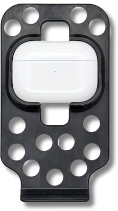 HappyBumblebee Ladehalterung Für AirPods Pro 2./3rd Gen im Tesla Model 3/Y (ab 2021) - Umweltfreundlich & 3D-gedruckt aus hochwertigem PLA - Passgenau für kabelloses Laden in der Mittelkonsole