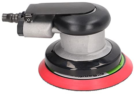 Orbital Air Sander: Pneumatic Da Sander with 5pcs Sandpaper for Vehicle Finishing and Polishing, 10000rpm