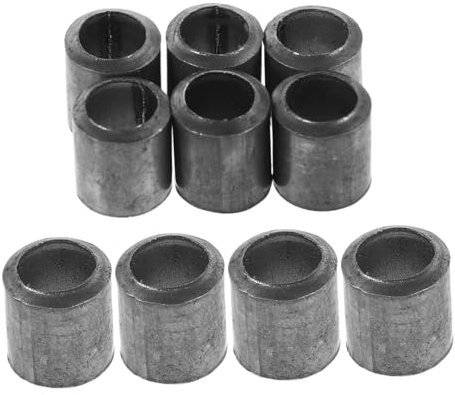 SUPVOX 10pezzi Kit Cunei in Ferro Per Spaccare Legno Con Manico Tondo in Legno Cunei Di Fissaggio Sicuri Per Asce e Martelli Resistenti e Versatili e Abbattimento