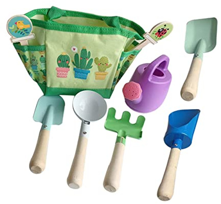 Gatuida Junge Mädchen Gartenwerkzeug Set Outdoor Spielzeug Gartenspielzeug Für Junge Mädchen Pflanzen Werkzeug Set Gartengeräte Handwerkzeuge