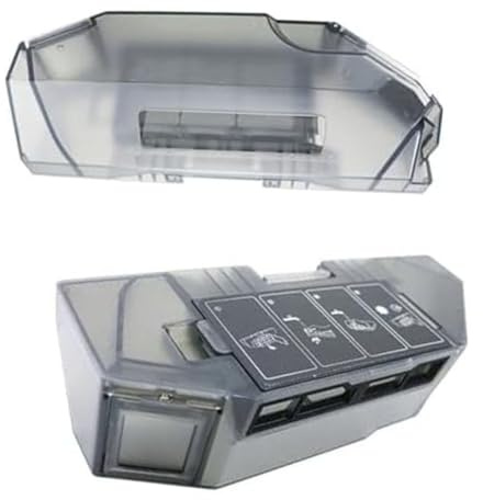 Cubo de basura de repuesto para X40/X40 Pro/S30 Pro para aspiradora Ultra Robot, caja de recogida de polvo de plástico ABS con filtro avanzado