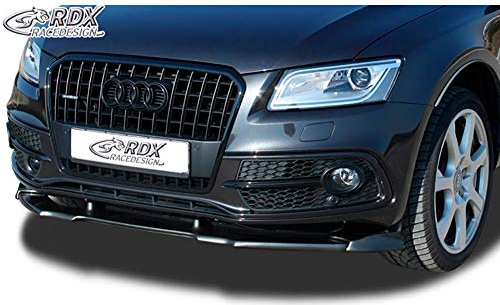 RDX Spoiler Anteriore Sottoparaurti Q5-2012 & 2012+ (S-Line Paraurti anteriore) approccio Anteriore Labbro Spada VARIO-X