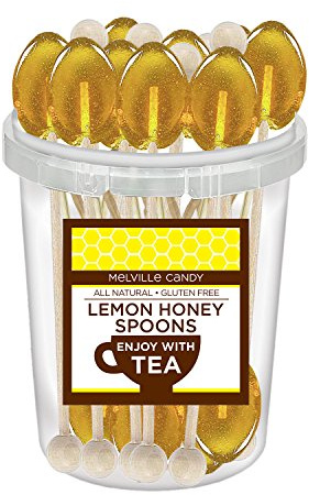 Lemon Honey Spoon Contains Real Honey (30 Count)