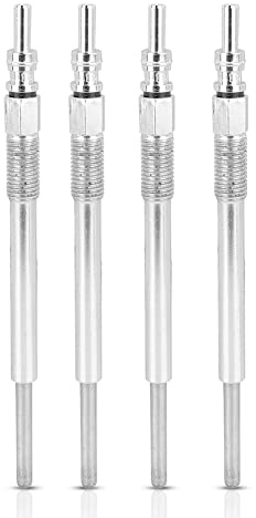 Gorgeri 0100276008 Heizung Glühkerze, 4 Stück Ersatz Kompatibel mit Doblo, 0250203002 Heater Plug, Glow Plug für