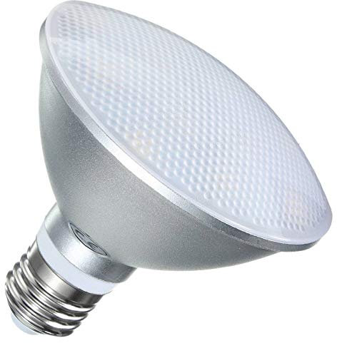 Lámpara de cultivo LED resistente al agua IP65, luz de planta, base E27 Par38 15W, espectro completo, para plantas de exterior ointerior, floresy vegetales