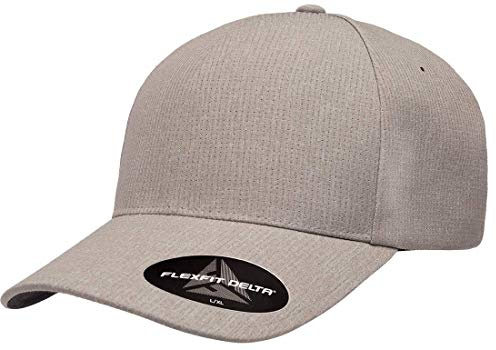 Flexfit Delta - Cappellino senza cuciture - Argento - Large-X-Large