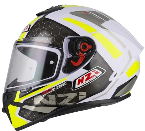 Casco Integral Trendy OVERTAKING White&Lemon