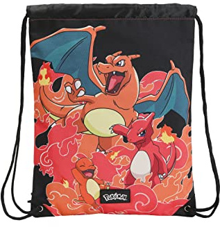 Pokémon Zaini Zaino sacco 34x44 Pokémon - Squirtle Unisex - Bambini e ragazzi (Pacco da 1)