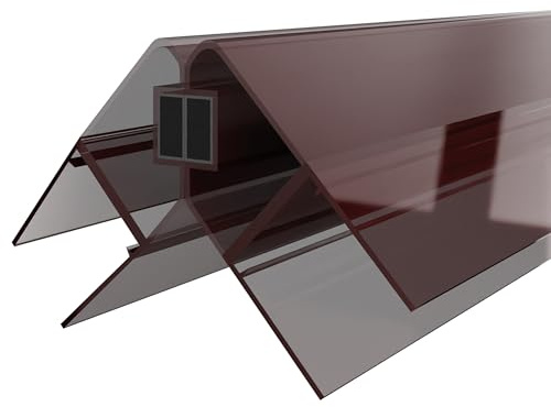 KRAUS Premium Duschdichtung DD-42 Magnet- Duschtürdichtung für 6-8mm Glasstärke à 2000mm in grautransparenter Optik Duschdichtungen für Duschtüren & Duschkabinen Dichtungen für 90° & 180° anwendbar