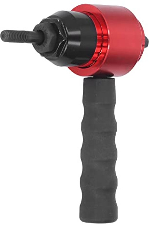 Manual Automatic Nut Gun Adapter Aluminum Alloy Rivet Gun Tool Clutch Type Rivet Nut Drill Converter Attachment Tool for Cordless Electric Power Drill