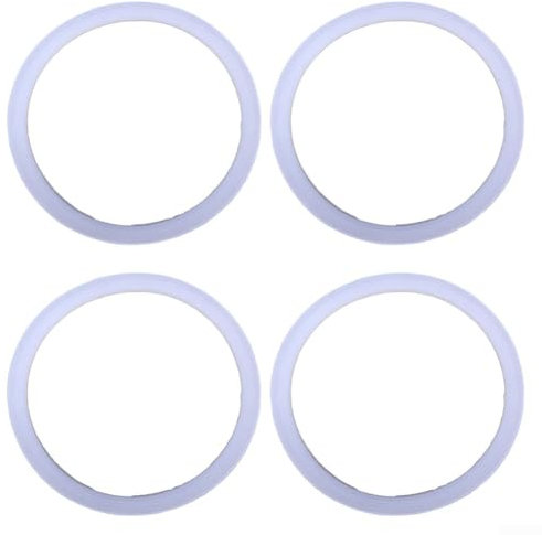 Joints en caoutchouc de rechange compatibles avec différentes bouteilles d'eau - Comprend quatre unités (couleur d'origine)